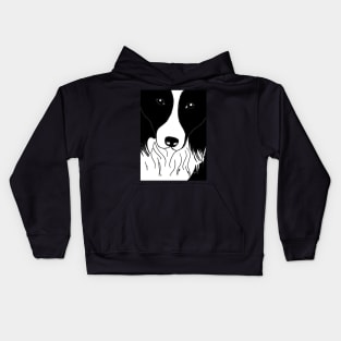 Border Collie Love Kids Hoodie